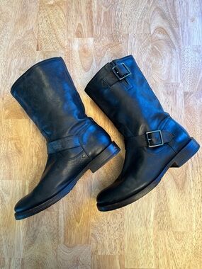 FRYE Black Boots Women's US 7 1/2 B